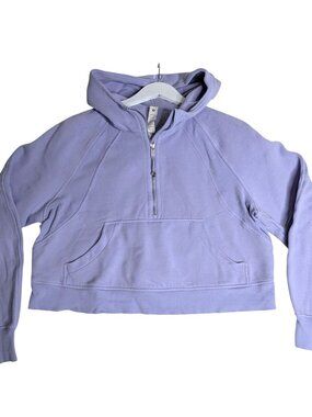 Lululemon Women's Scuba Oversized Half-Zip Hoodie Dusty Lilac Size M/L